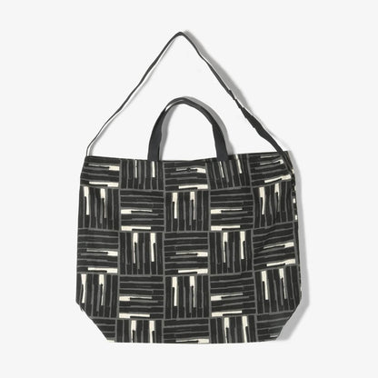 CARRY ALL TOTE - COTTON TILE PRINT CANVAS