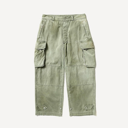 VINTAGE FRENCH ARMY HBT M-47 PANTS
