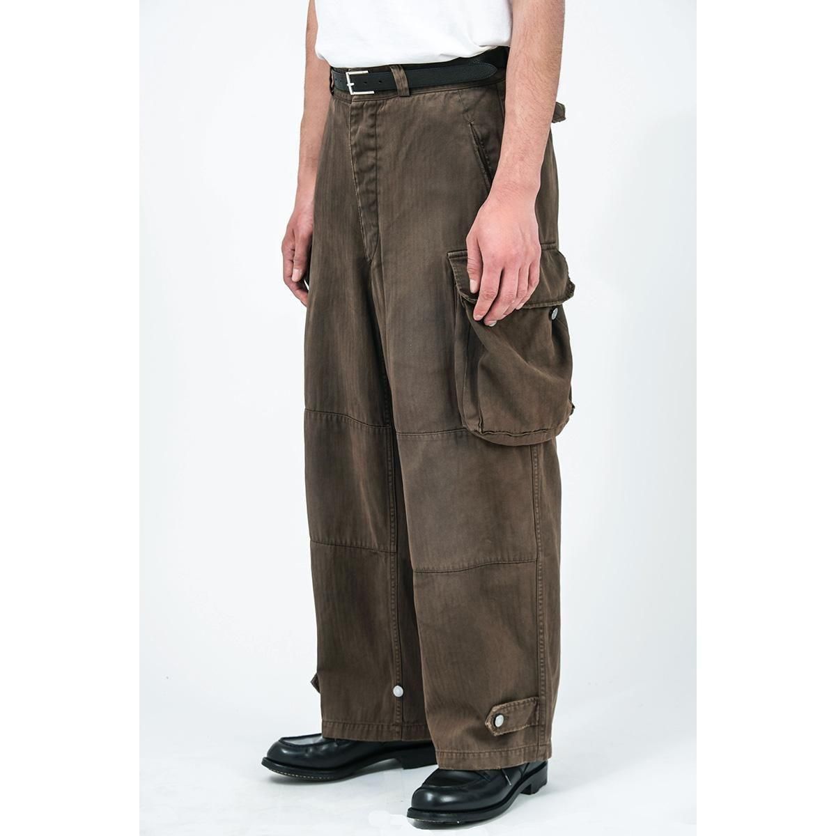 VINTAGE FRENCH ARMY HBT M-47 PANTS