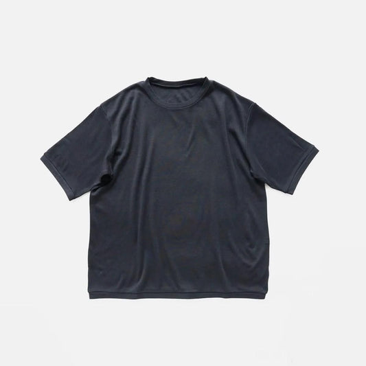 Super 120's Wool Smooth Short-Sleeve Top
