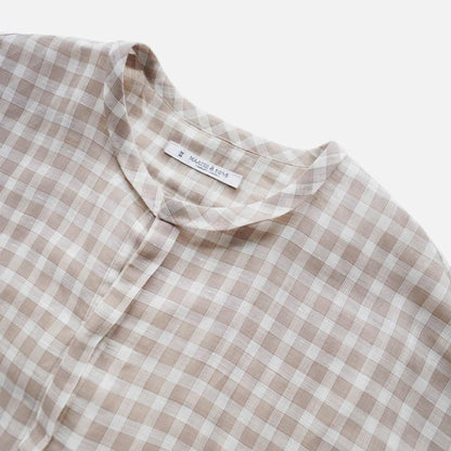 SHIRTS CARDIGAN CHECK
