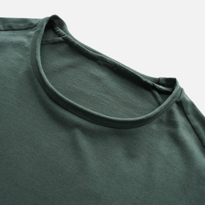 S/S FRENCH SEAM TEE SUVIN Cotton Jersey