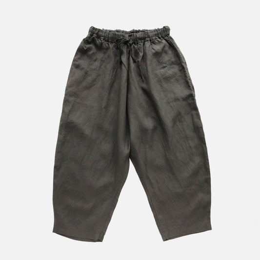 Hemp Pants (Botanically Dyed) / Persimmon Tannin x Sumi Ink