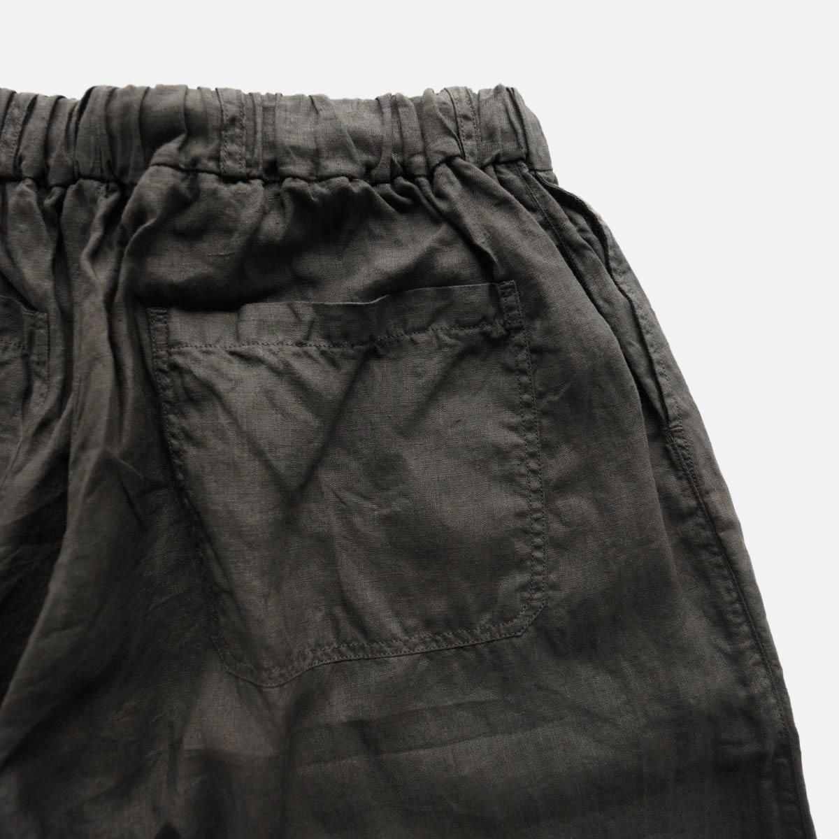 Hemp Pants (Botanically Dyed) / Persimmon Tannin x Sumi Ink