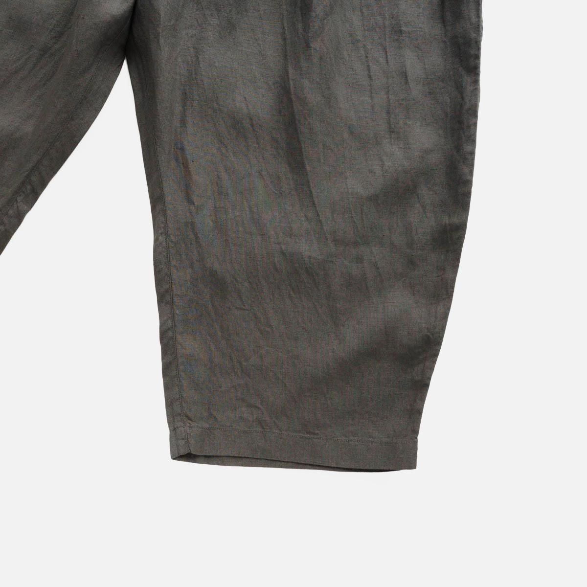 Hemp Pants (Botanically Dyed) / Persimmon Tannin x Sumi Ink