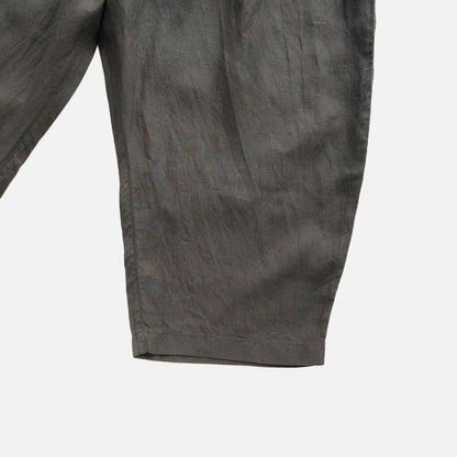 Hemp Pants (Botanically Dyed) / Persimmon Tannin x Sumi Ink