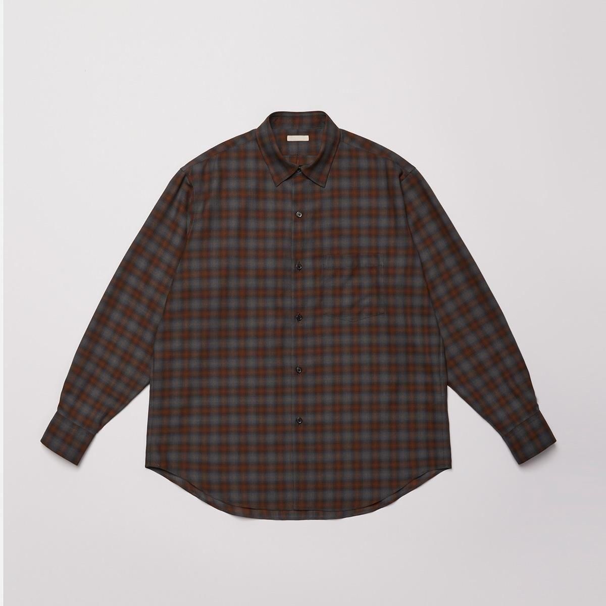 SUPER LIGHT FADED CHECK SHIRT