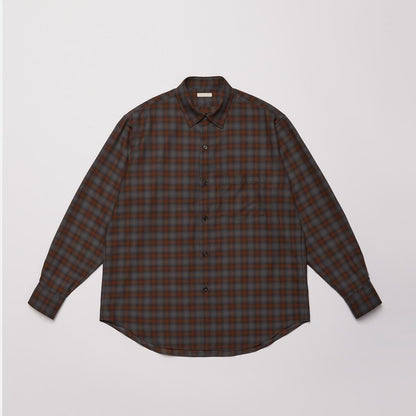 SUPER LIGHT FADED CHECK SHIRT