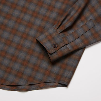 SUPER LIGHT FADED CHECK SHIRT