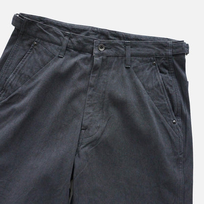 FADED CORKSCREW TWILL WORK PANTS