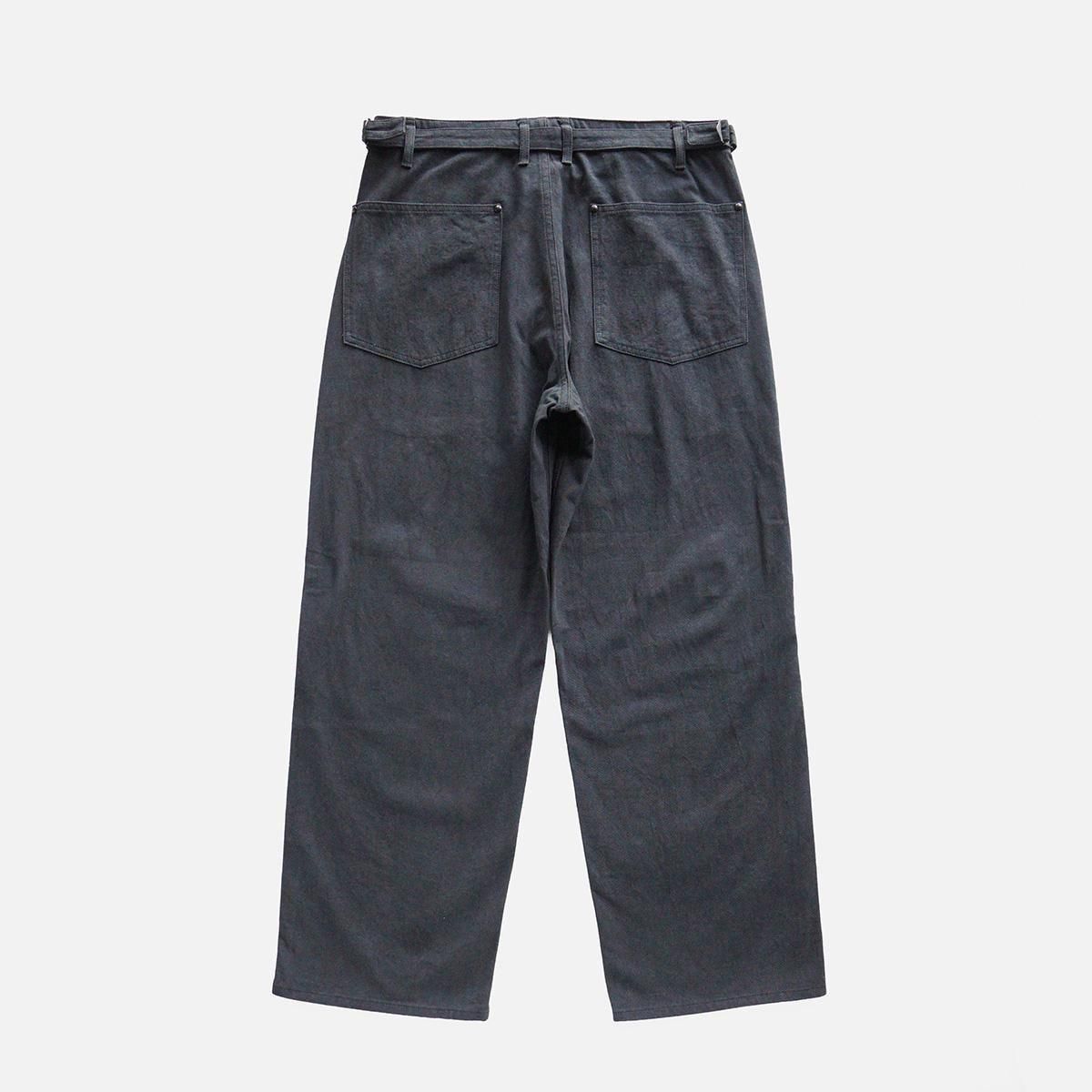 FADED CORKSCREW TWILL WORK PANTS