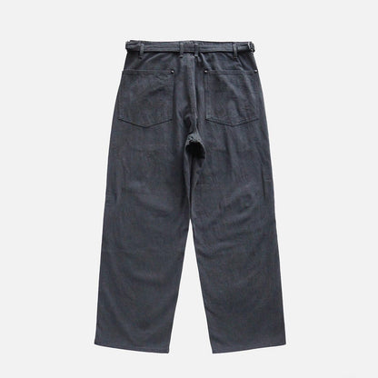 FADED CORKSCREW TWILL WORK PANTS