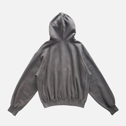 FADED SILKY TERRY RW ZIP UP PARKA