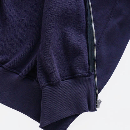 FADED SILKY TERRY RW ZIP UP PARKA