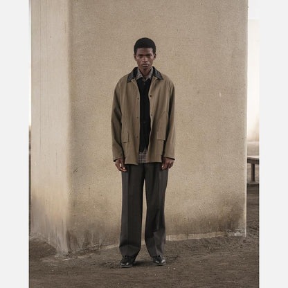 FADED CORKSCREW TWILL HUNTING JACKET