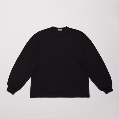 SUPER FINE WOOL COTTON CUT-OFF P/O (BLACK)