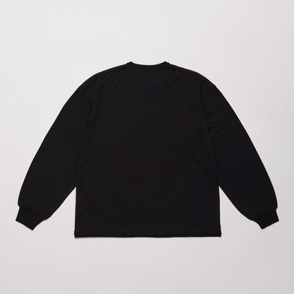 SUPER FINE WOOL COTTON CUT-OFF P/O (BLACK)