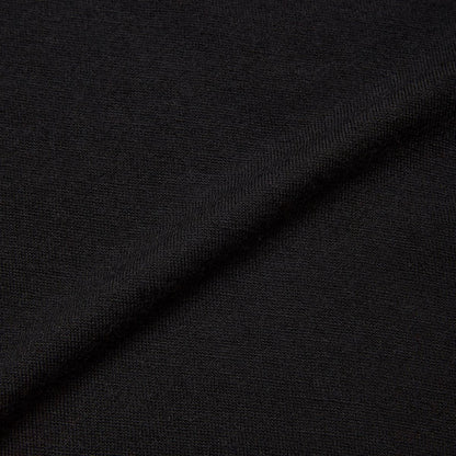 SUPER FINE WOOL COTTON CUT-OFF P/O (BLACK)