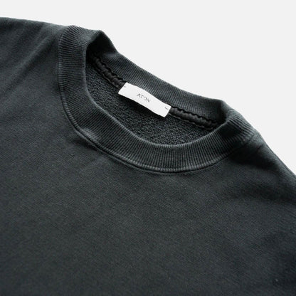 NATURAL DYED URAKE OVERSIZED HALF SLEEVE SWEAT