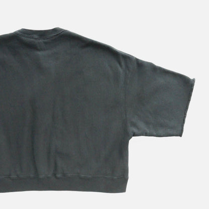 NATURAL DYED URAKE OVERSIZED HALF SLEEVE SWEAT