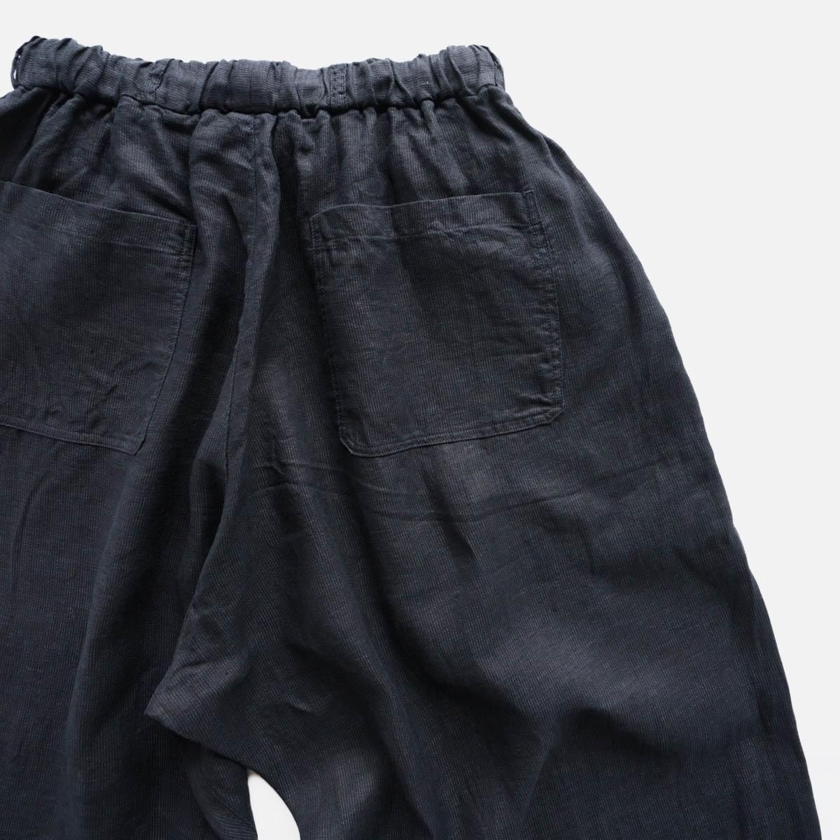 Linen Hemp Side Slit Pants