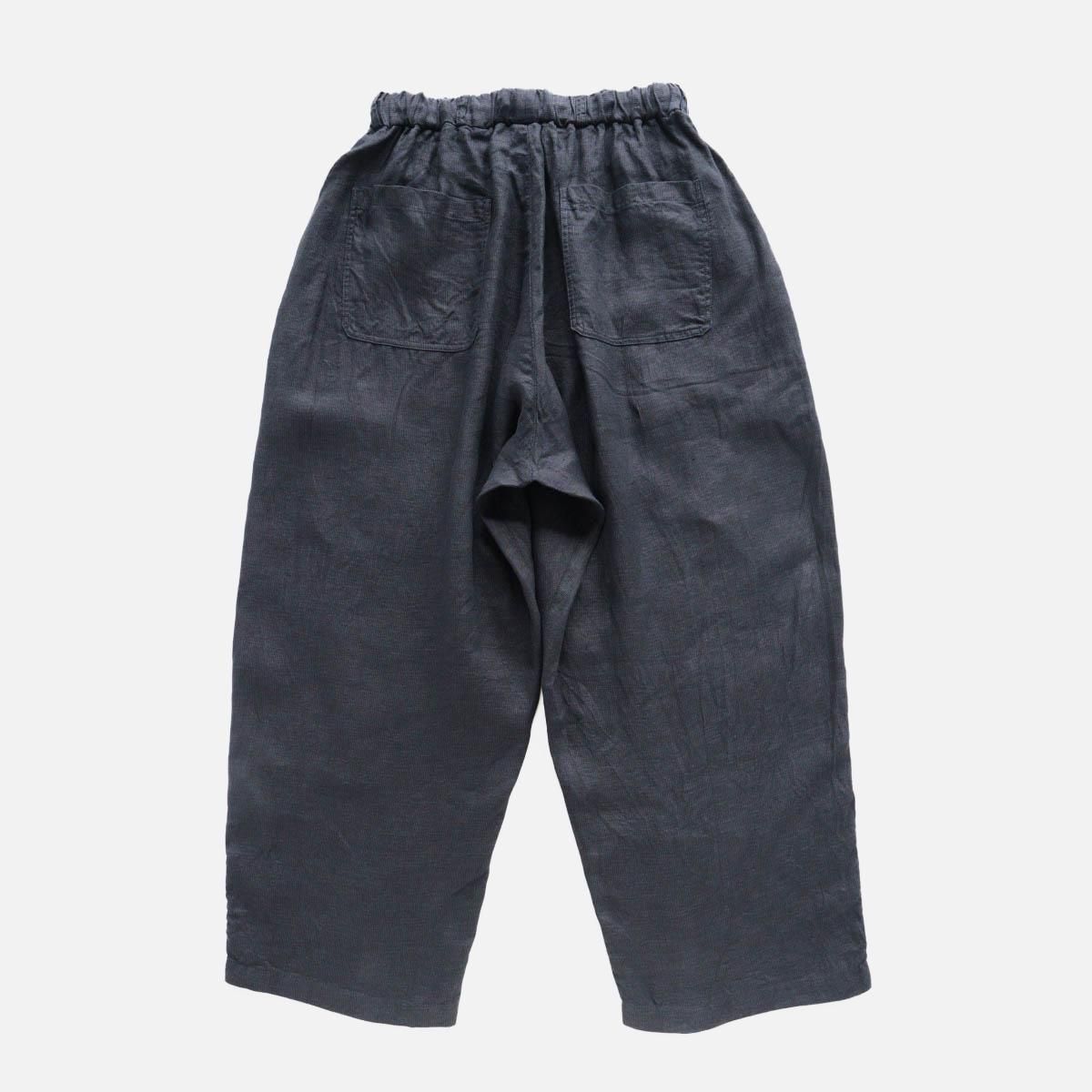 Linen Hemp Side Slit Pants