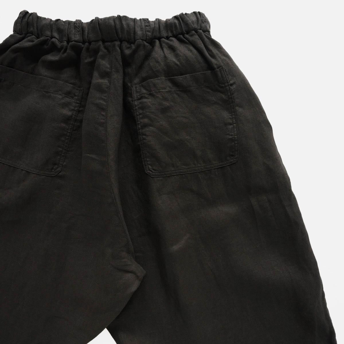Linen Hemp Side Slit Pants