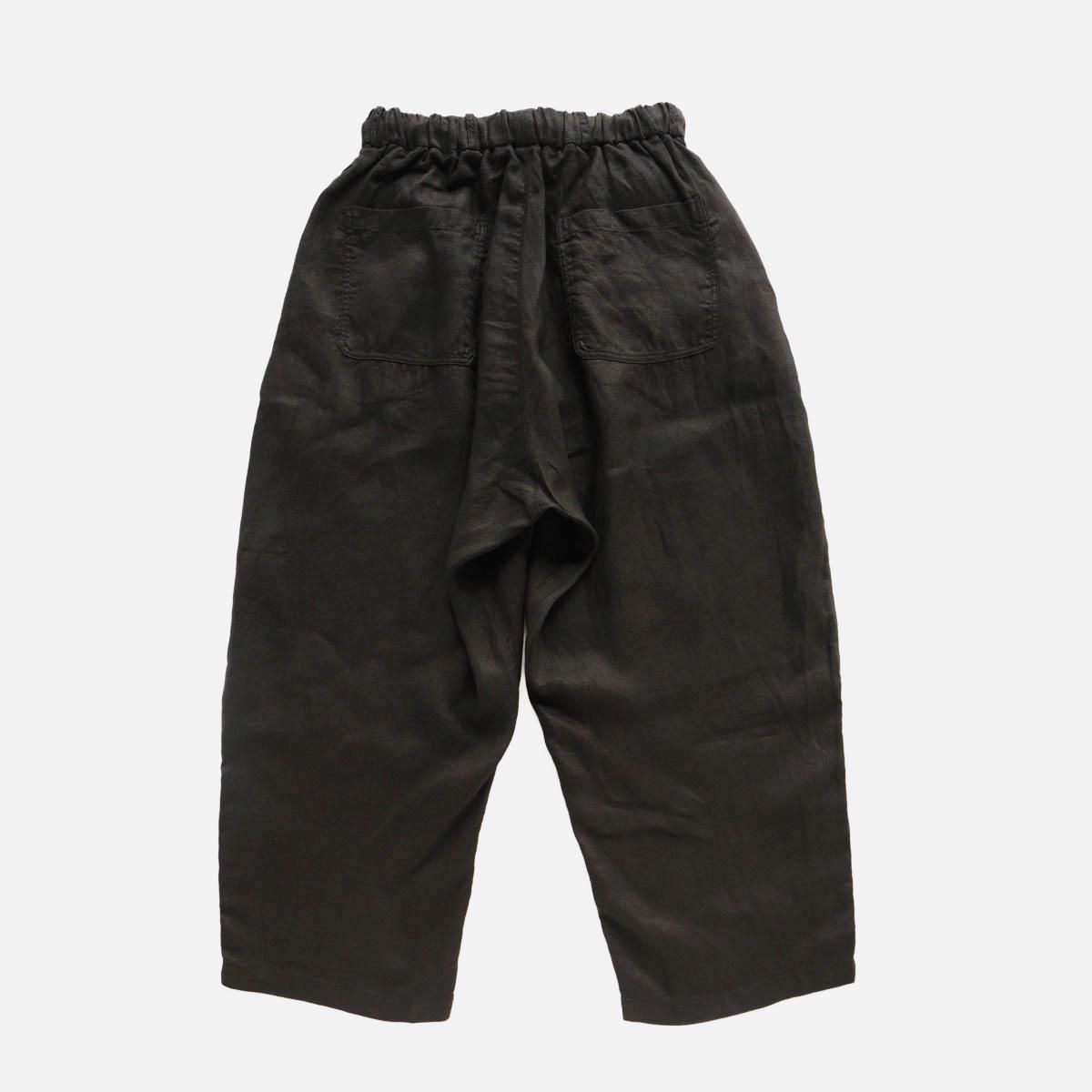 Linen Hemp Side Slit Pants