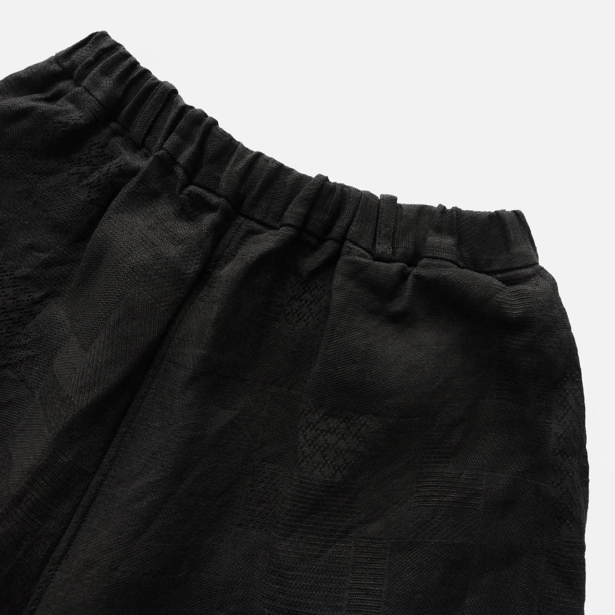 Linen-Hemp Jacquard Pants
