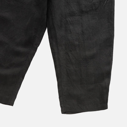 Linen-Hemp Jacquard Pants