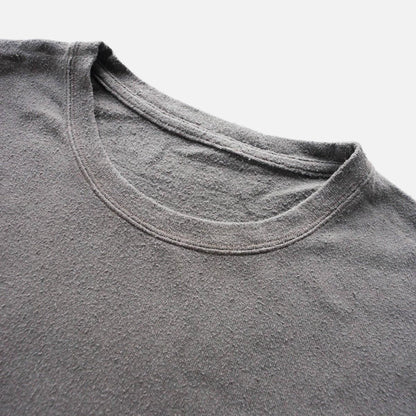 Strong-twist silk pongee yarn T-shirt