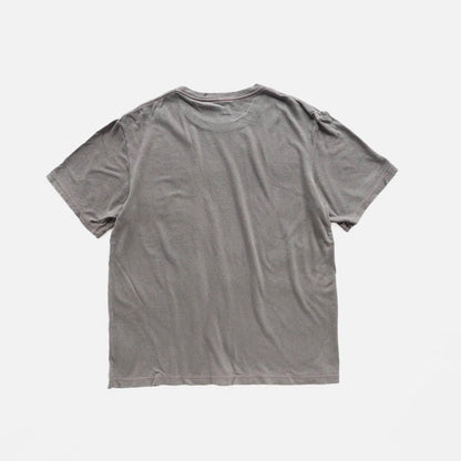 Strong-twist silk pongee yarn T-shirt