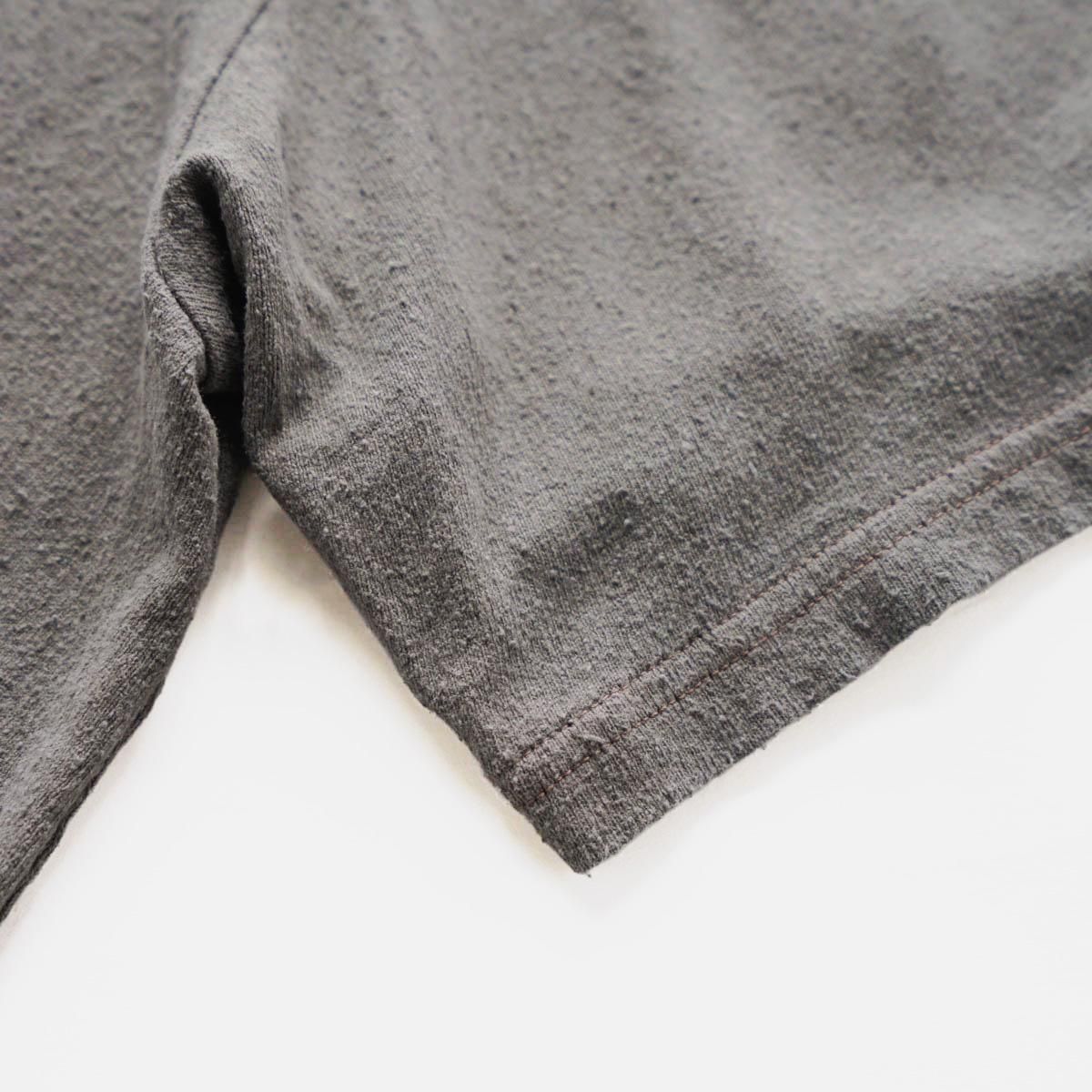 Strong-twist silk pongee yarn T-shirt