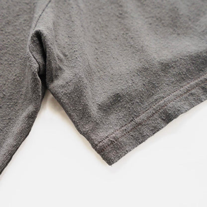 Strong-twist silk pongee yarn T-shirt