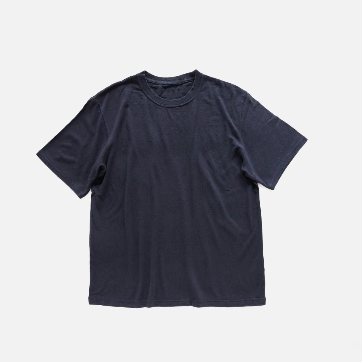 Strong-twist silk pongee yarn T-shirt