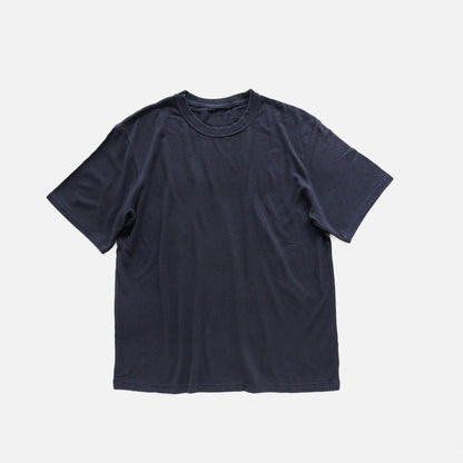 Strong-twist silk pongee yarn T-shirt