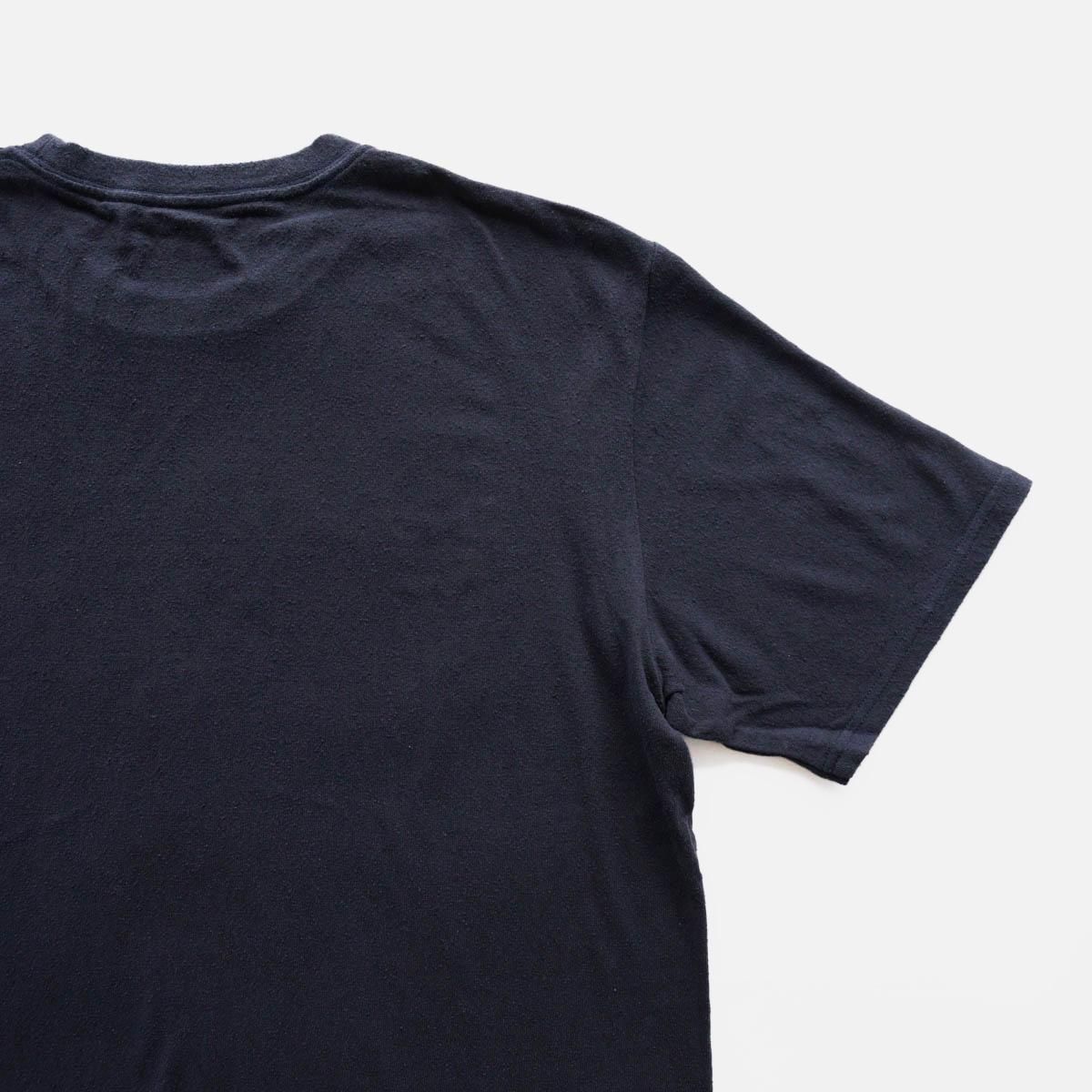 Strong-twist silk pongee yarn T-shirt
