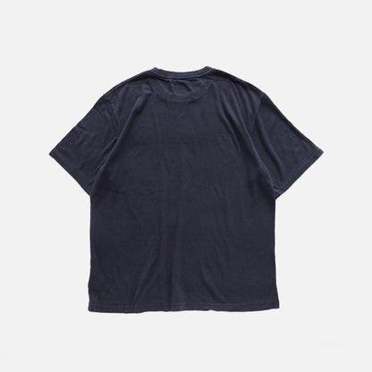 Strong-twist silk pongee yarn T-shirt