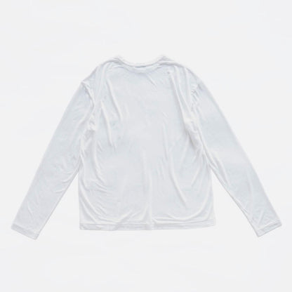 MODAL SILK JERSEY CREWNECK PULLOVER