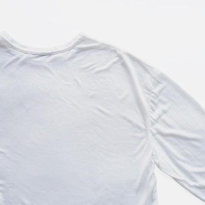 MODAL SILK JERSEY CREWNECK PULLOVER