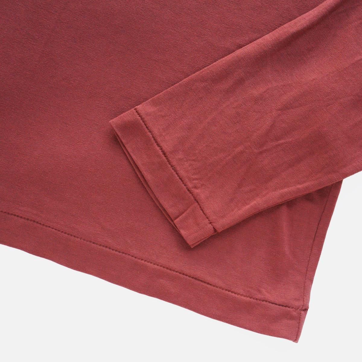 MODAL SILK JERSEY CREWNECK PULLOVER