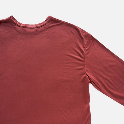 MODAL SILK JERSEY CREWNECK PULLOVER