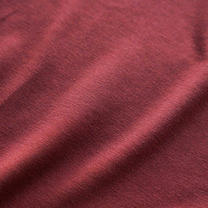 MODAL SILK JERSEY CREWNECK PULLOVER