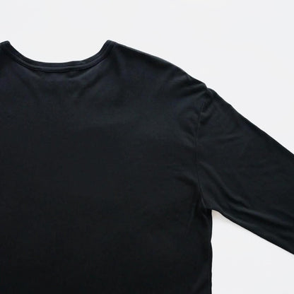 MODAL SILK JERSEY CREWNECK PULLOVER