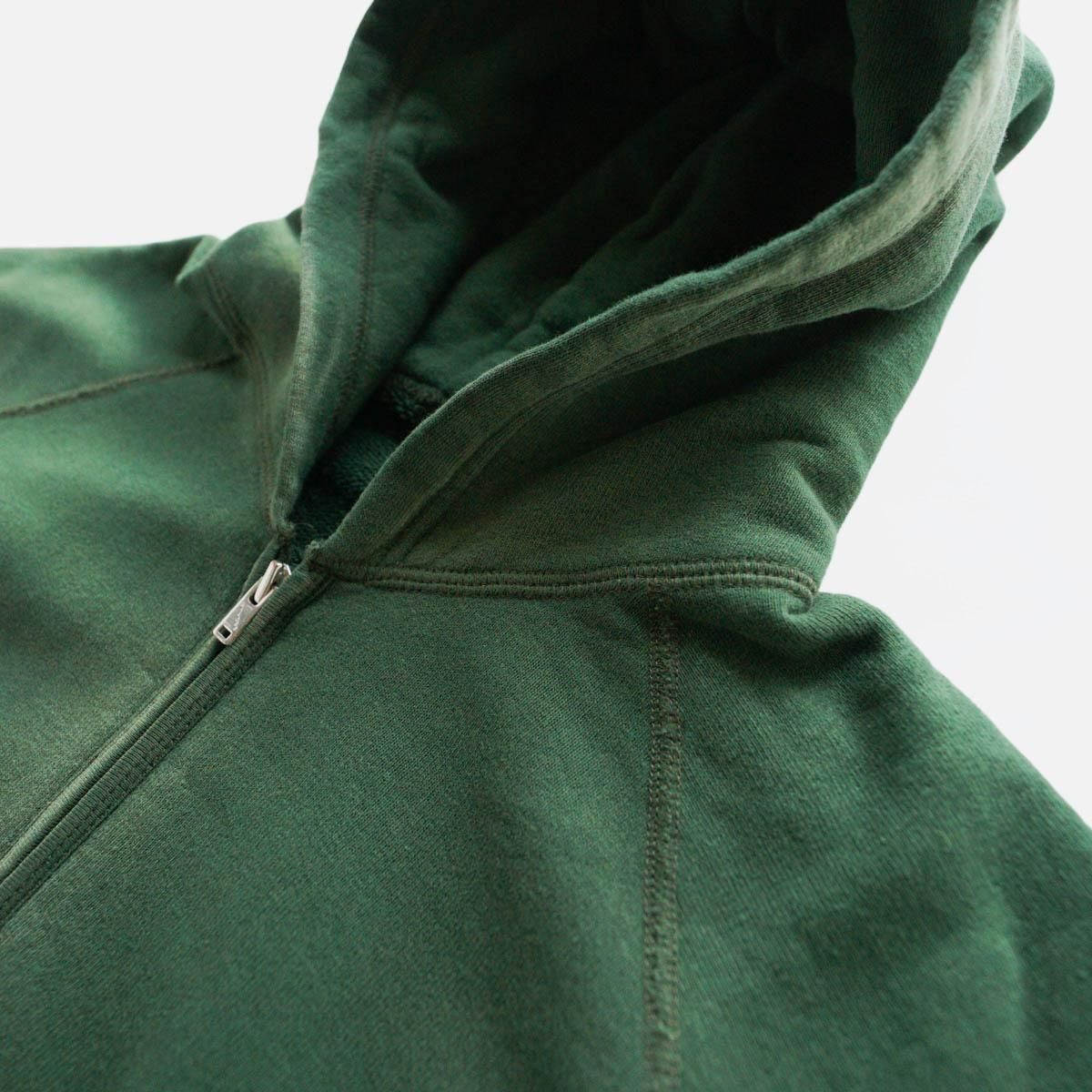 ZIP UP HOODED SWEATSHIRT