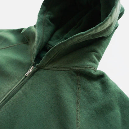 ZIP UP HOODED SWEATSHIRT