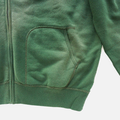 ZIP UP HOODED SWEATSHIRT