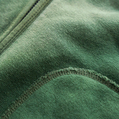 ZIP UP HOODED SWEATSHIRT