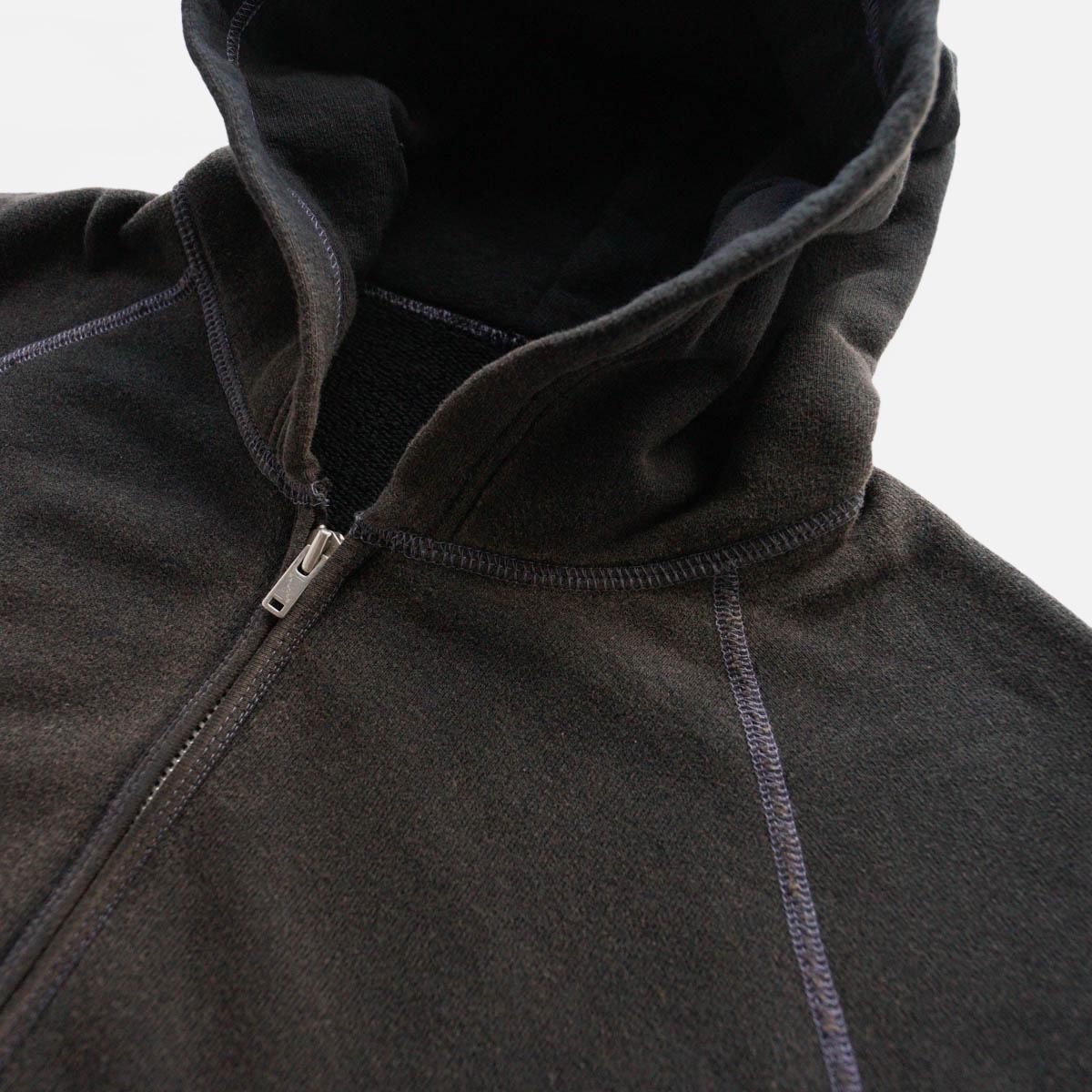ZIP UP HOODED SWEATSHIRT