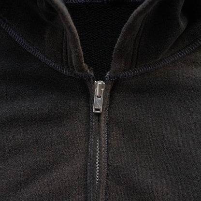 ZIP UP HOODED SWEATSHIRT